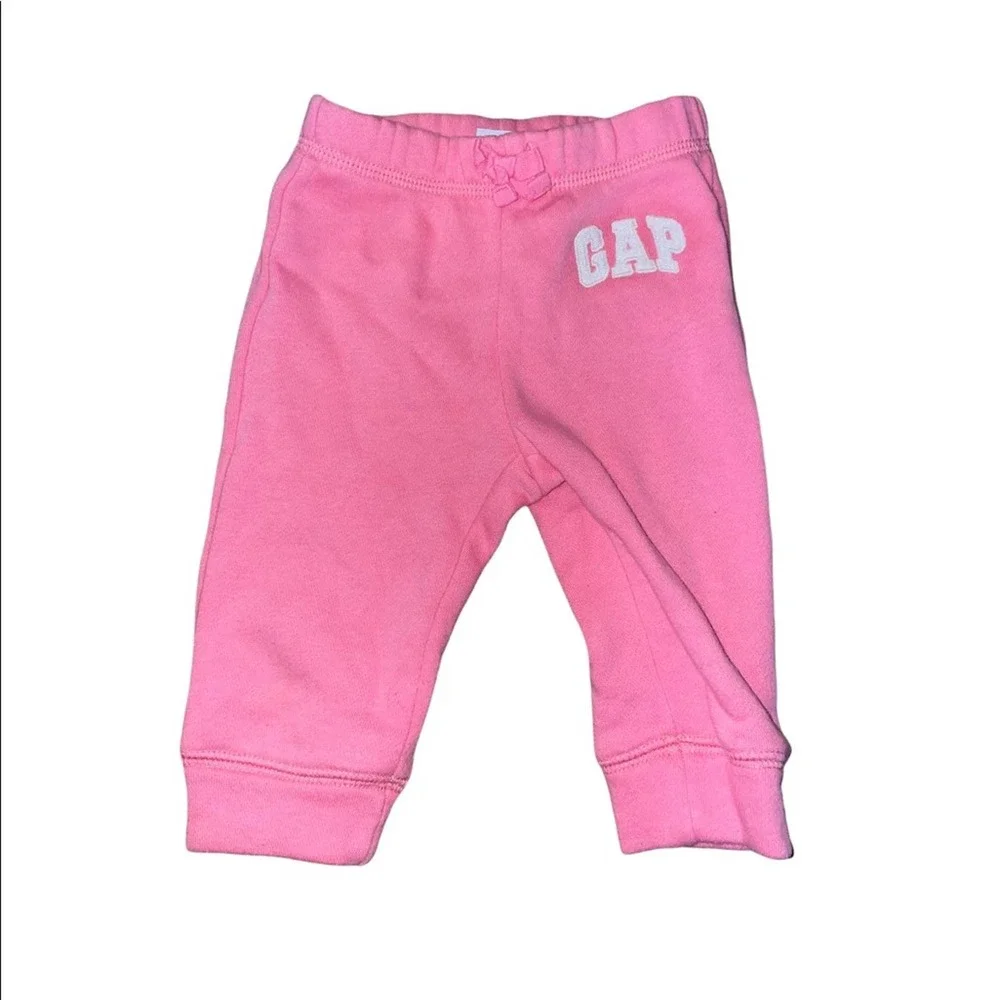 Baby Gap Pink Joggers Size 3-6 Months - Picture 1 of 4